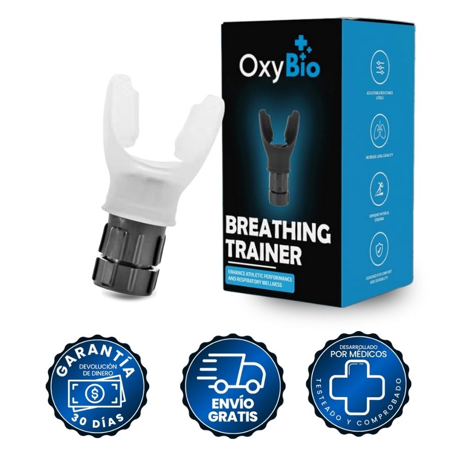 OxyBio™ | Entrenador de la Respiración