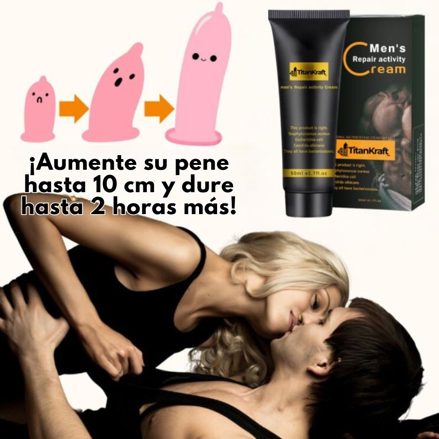 TitanPower™ | Crema para el Aumento del Pene