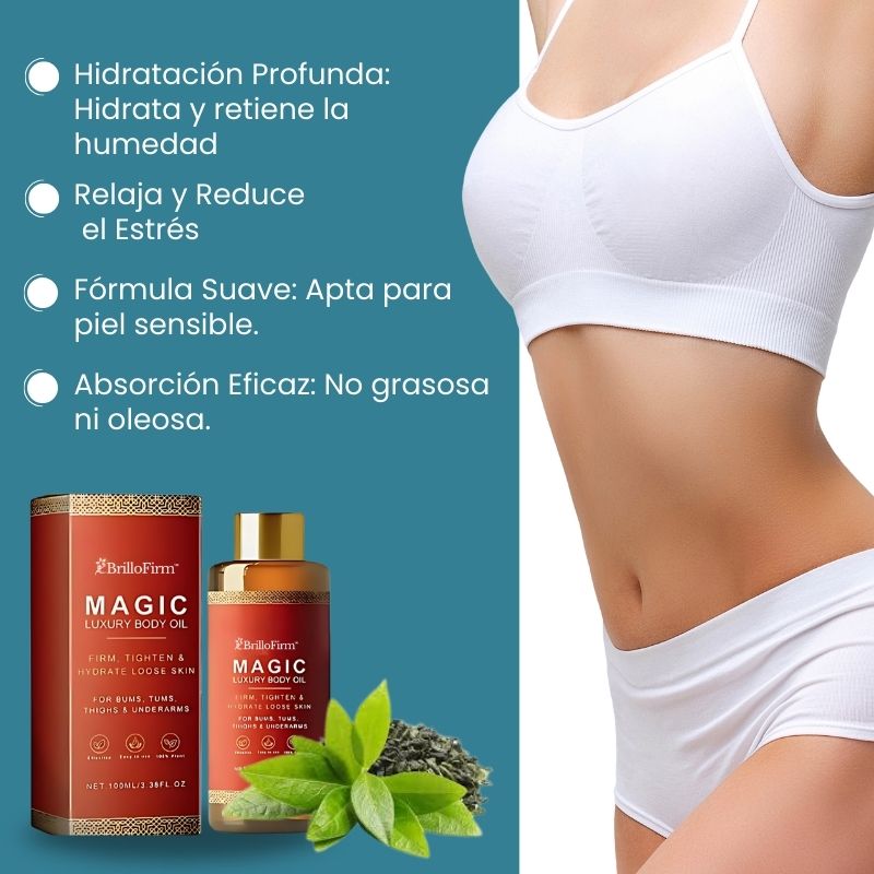 BrilloFirm™ | Aceite Corporal Reafirmante