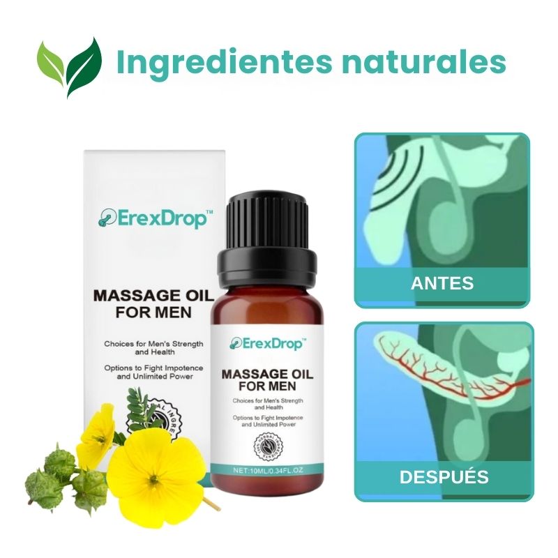 ErexDrop™ | Aceite de Masaje para Erección