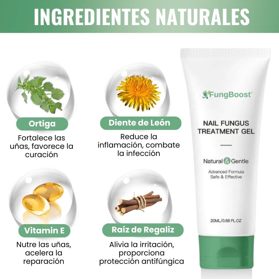 FungBoost™ | Gel para el Tratamiento de Hongos en las Uñas