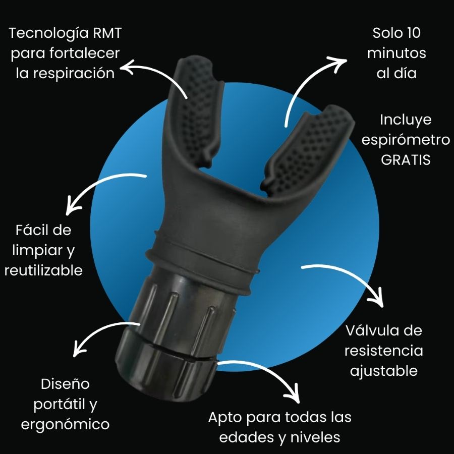 OxyBio™ | Entrenador de la Respiración