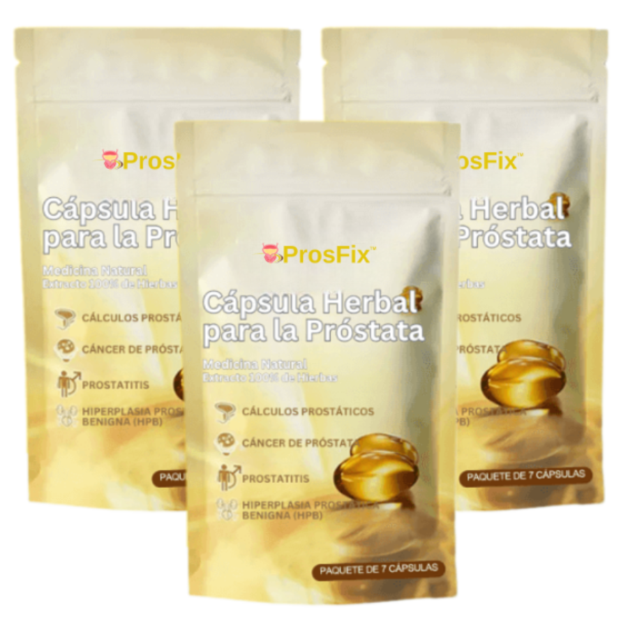 ProsFix™ | Cápsula Herbal para la Próstata