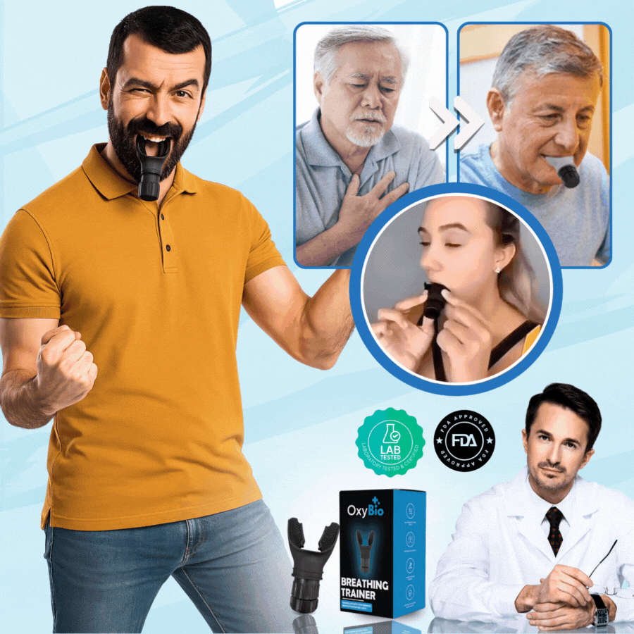 OxyBio™ | Entrenador de la Respiración