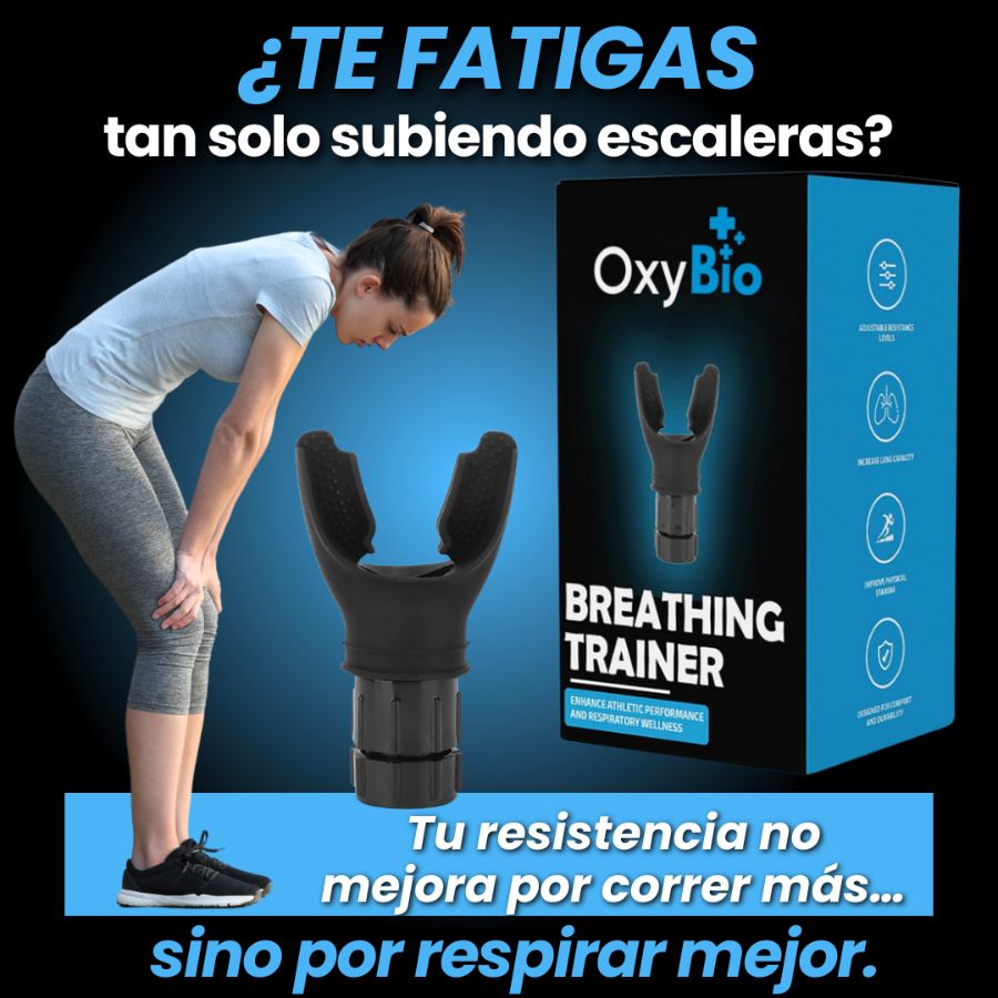 OxyBio™ | Entrenador de la Respiración