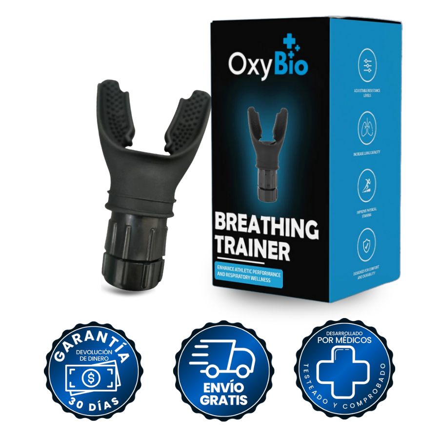 OxyBio™ | Entrenador de la Respiración