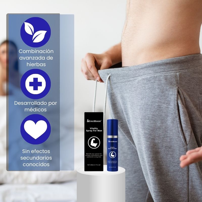 ErectBoost™ | Spray Vital para Hombres