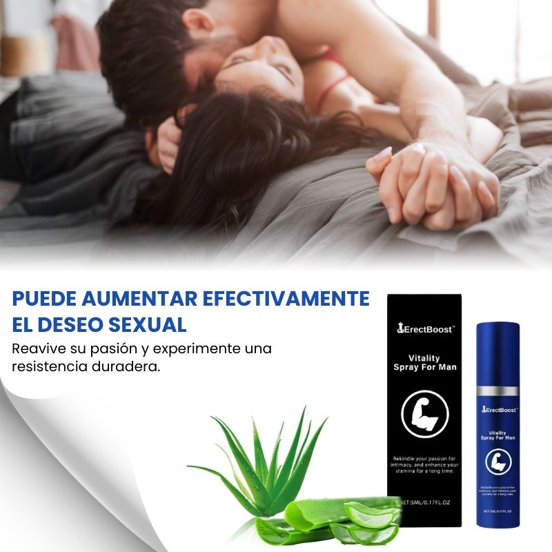 ErectBoost™ | Spray Vital para Hombres