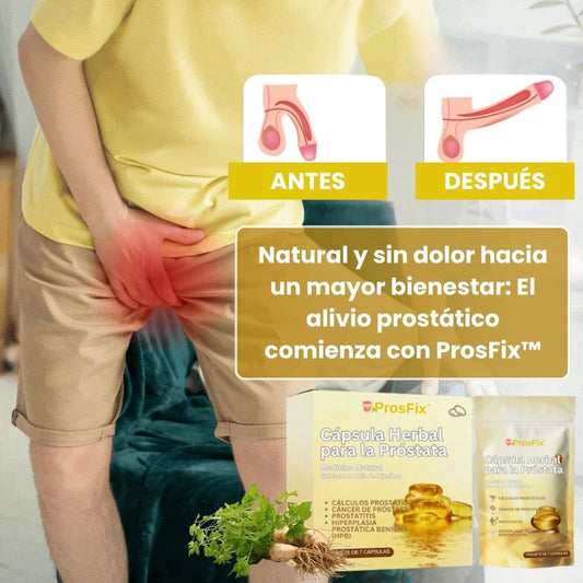 ProsFix™ | Cápsula Herbal para la Próstata