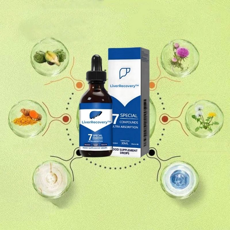 LiverRecovery™ | Gotas herbales para la limpieza del hígado